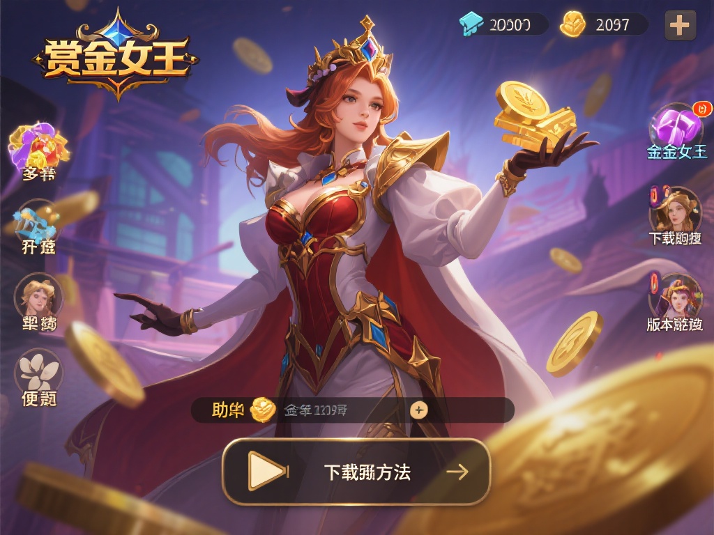 在如今的手游市场中，《赏金女王》凭借其独特的玩法和